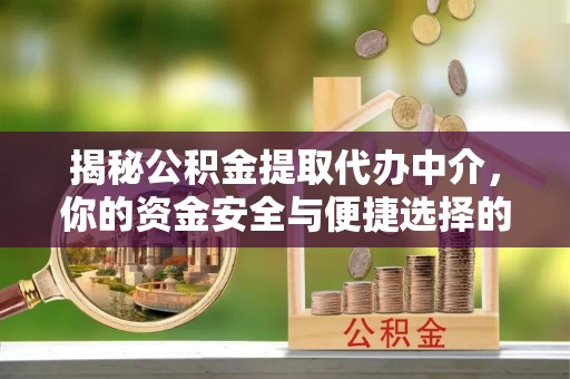 布尔津揭秘公积金提取代办中介，你的资金安全与便捷选择的平衡点