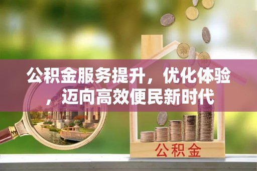 布尔津公积金服务提升，优化体验，迈向高效便民新时代